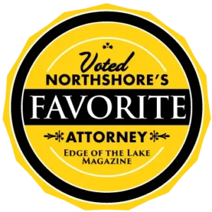 Edge of the Lake Magazine Northshore's Favorite Attorney Seal