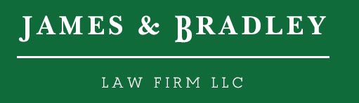 James and Bradley Law Firm LLC logo on green